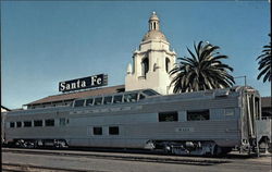 Santa Fe New Pleasure Dome Cars Postcard