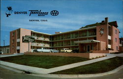 Denver TraveLodge Colorado Postcard Postcard