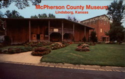 McPherson County Museum Lindsborg, KS Postcard Postcard