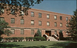 Alma Swensson Hall, Women's Residence, Bethany College Lindsborg, KS Postcard Postcard