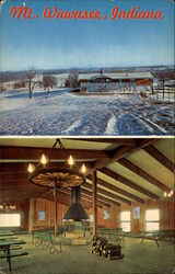 Ski Mount Wawasee Postcard