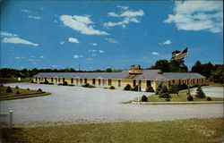 Baker's Triangle Motel Postcard