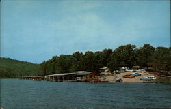 Panther Bay Boat Dock, Lake Norfork Postcard