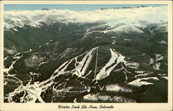 Winter Park Ski Area Postcard