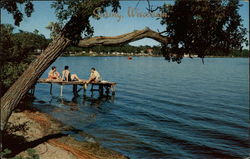 Vacationland Scene Suring, WI Postcard Postcard