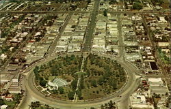 Aerial View of Hollywoiod-By-The-Sea Postcard