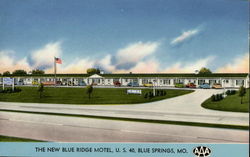 The New Blue Ridge Motel Postcard