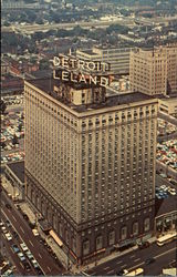 Leland Hotel Detroit, MI Postcard Postcard