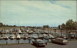 Halloween Boat Basin Postcard