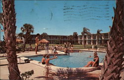 Sokol 8 Motel Postcard