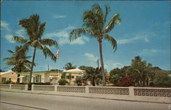 Twin Palm Apartments Lake Worth, FL Postcard Postcard