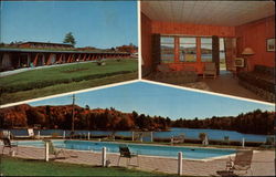 The Forge Motel Old Forge, NY Postcard Postcard