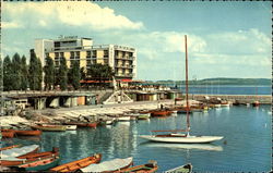 Hotel Beaulac and the Harbour Postcard