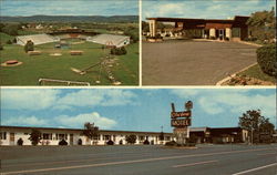 City View Motel Postcard