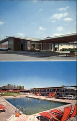 Chanticleer Motor Lodge Postcard