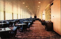 Skychief Dining Room, Sky Harbor Airport Postcard