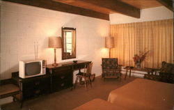 Lookout Terrace Motel Postcard