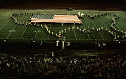 Murray State University's Marching Thoroughbred's Band Kentucky Postcard Postcard