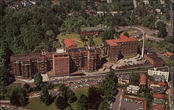 Aerial View of St. Vincent Hospital Portland, OR Postcard Postcard