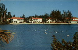 sunset Bay Apartments Postcard
