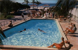 Gulf Beach Hotel Sarasota, FL Postcard Postcard