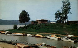 Boat Docks, Lake Lemon, Knob Hill Marina Unionville, IN Postcard Postcard