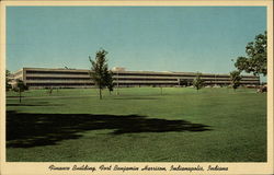 Finance Building, Fort Benjamin Harrison Postcard