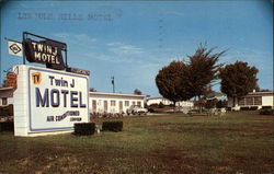 Twin J Motel Postcard