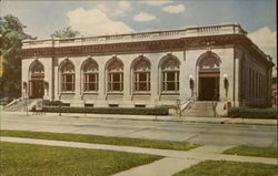 United States Government Post Office Connersville, IN Postcard Postcard