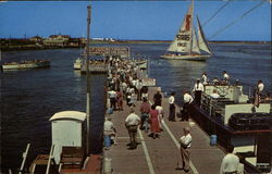 Inlet Pier Atlantic City, NJ Postcard Postcard