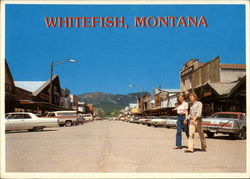 Central Avenue by Day Whitefish Montana