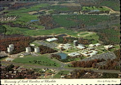 Aerial View of University Charlotte North Carolina