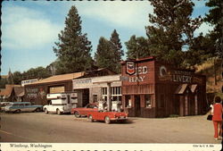 Street Scene of Winthrop Washington