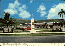 War Memorial at San Jose, Saipan - U.S.A South Pacific