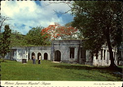 Historic Japanese Hospital Saipan Marianas Islands