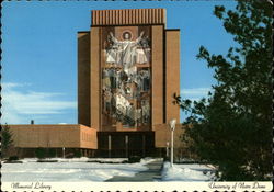 Memorial Library, University of Notre Dame South Bend Indiana