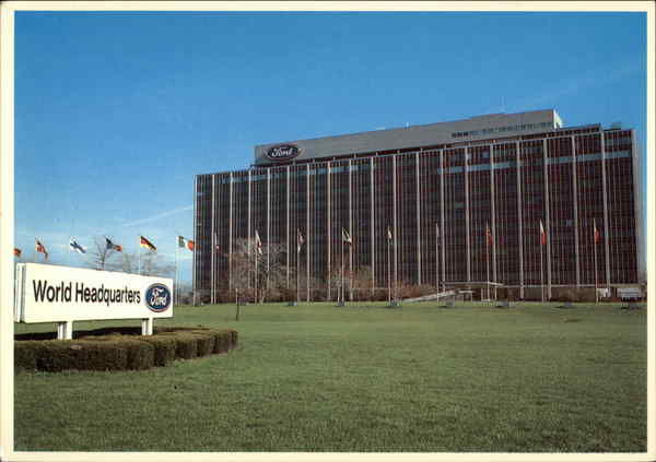 Mailing address ford world headquarters dearborn michigan #6