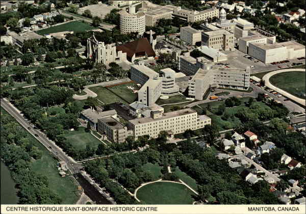 Centre Historique Saint-Boniface Historic Centre Winnipeg MB Canada