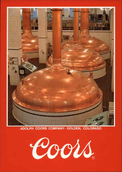 Adolph Coors Company Golden Colorado Breweriana