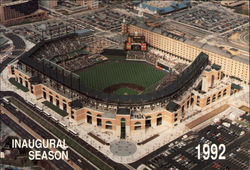 Oriole Park at Camden Yards Inaugural Season, 1992 Postcard