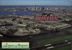 Logan International Airport Postcard