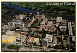 Aerial View, University of Alberta Postcard