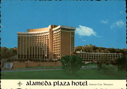 Alameda Plaza Hotel Postcard