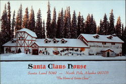Santa Claus House Postcard