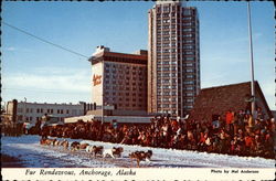 Fur Rendezvous Anchorage, AK Postcard Postcard