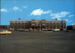 Burlington Northern Depot Postcard