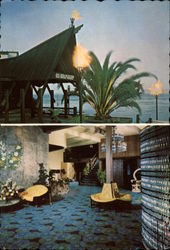 Mark Thomas' Outrigger Restaurant Postcard