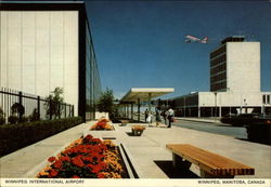 Winnipeg International Airport Winnipegm, MB Canada Manitoba Postcard Postcard