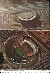 Alameda County Coliseum Postcard