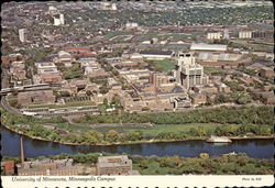 University of Minnesota, Minneapolis Campus Postcard